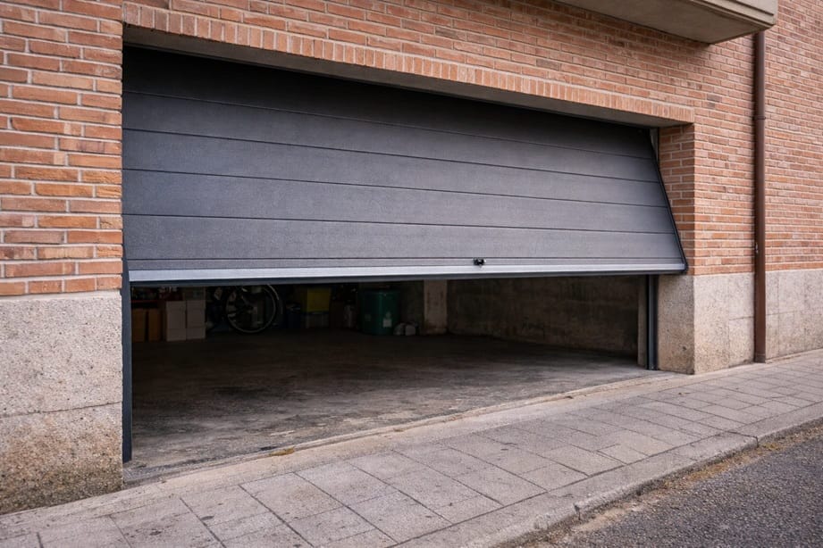 Revision tecnica de puerta automatica en comunidad de Valladolid